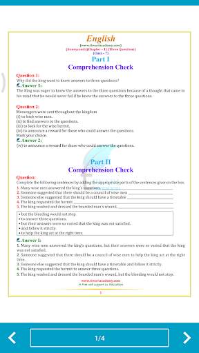 NCERT Solutions for Class 7 English Offline App screenshot 4