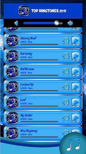 Top Ringtones 2017 screenshot 2