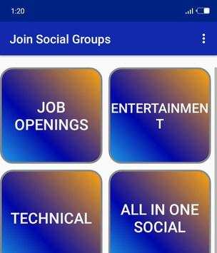 Join Active Social Groups screenshot 1