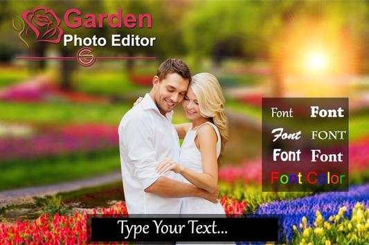 Garden Photo Editor 2018 screenshot 3