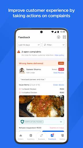Zomato Restaurant Partner screenshot 7