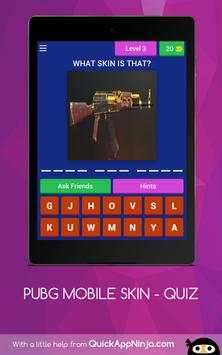 PUBG MOBILE SKIN - QUIZ screenshot 11