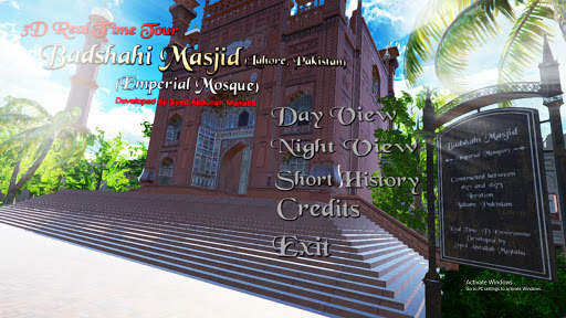 Badshahi Masjid Pakistan 3D screenshot 1