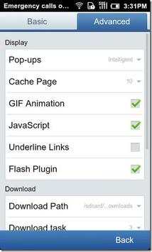 Fast UC Browser Android Guide screenshot 1