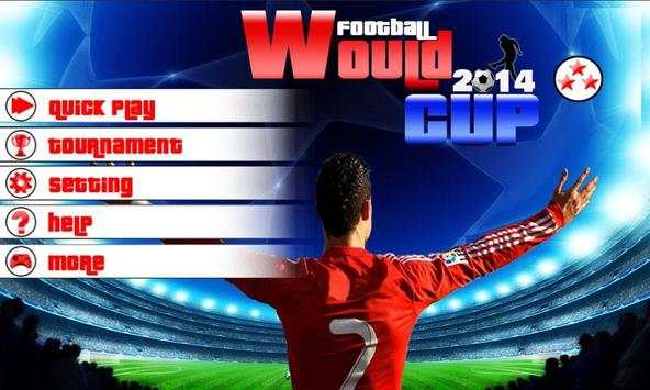 Football World Cup 2014 Soccer screenshot 2