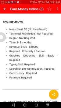 Earn Money Online स्क्रीनशॉट 1