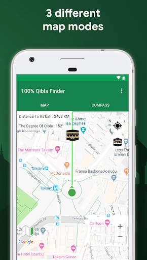 100% Qibla Finder screenshot 3