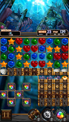 Jewel Poseidon : Jewel Match 3 screenshot 4