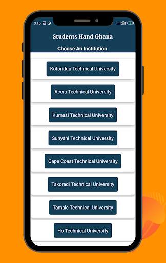 Students Hand - Technical Universities Ghana screenshot 3