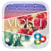 Violet GO Launcher Theme v1.0
