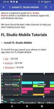 Lesson FL Studio Mobile Tutorials screenshot 2