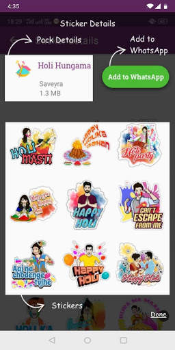Saveyra Stickers screenshot 2