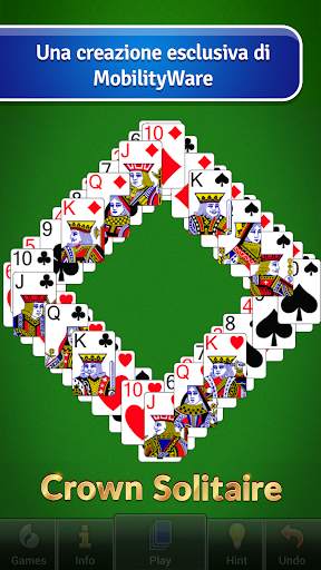 Crown Solitaire Gioco di Darte screenshot 5