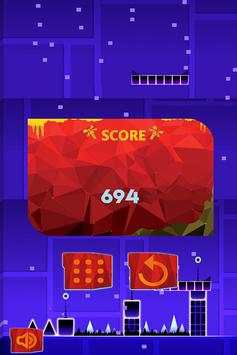 Geometry Hero - Iron Pou Dash screenshot 8