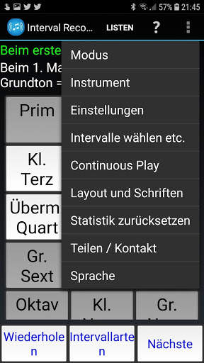 Interval Recognition - Ohrtraining screenshot 3
