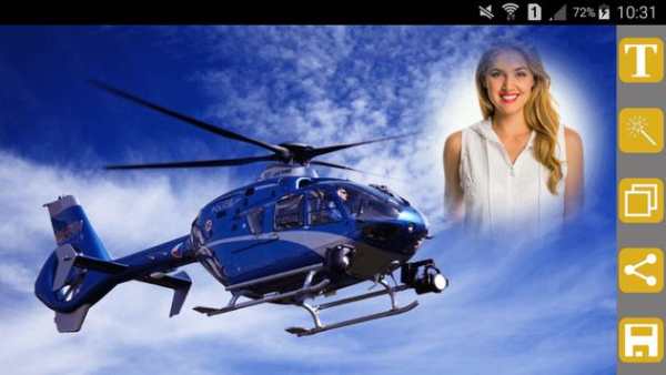 Helicopter Photo Frames screenshot 1