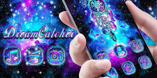 Dark Galaxy Dream Catcher Theme screenshot 4