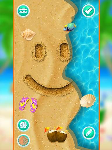 Disegno di sabbia Gioco d'arte con la sabbia screenshot 5