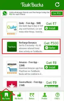 taskbucks free paytm screenshot 3