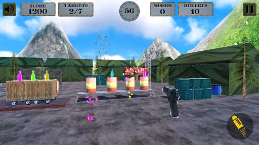 3d Bottle Shooting Gun Game screenshot 13