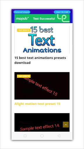Presets for Alight Motion screenshot 3
