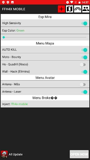 FFH4X Mod Menu - Headshot screenshot 1