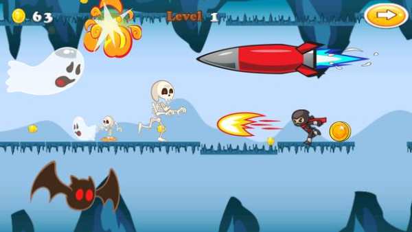 shadow ninja run 1 screenshot 5
