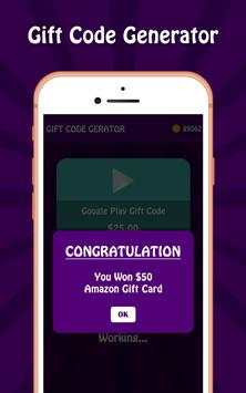 Gift Code Generator 6 تصوير الشاشة