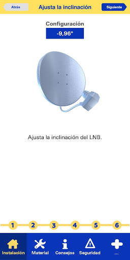 Instalación parábola screenshot 4