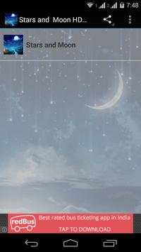 Stars and Moon HD Wallpapers screenshot 1
