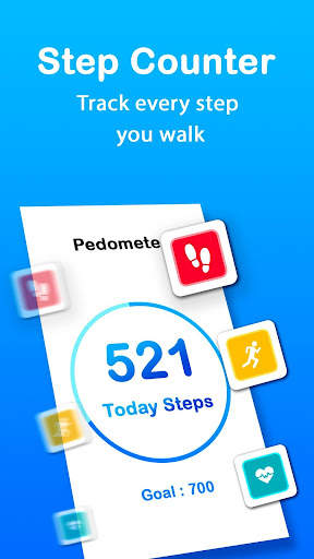 Pedometer: Step Counter & Fit screenshot 1