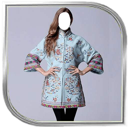 Embroided Winter Women Coat 1.5