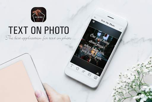 Text On Photo - Photo Text Edit screenshot 1