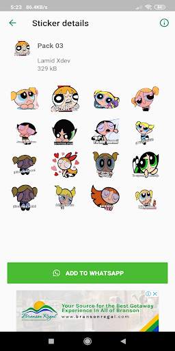 Sticker de Las Chicas Suprepoderosas Para WhatsApp screenshot 4