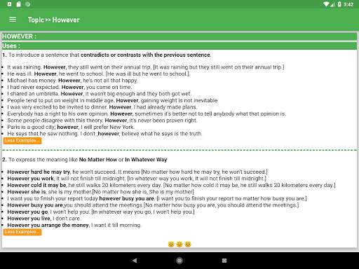 English Grammar Advanced screenshot 11