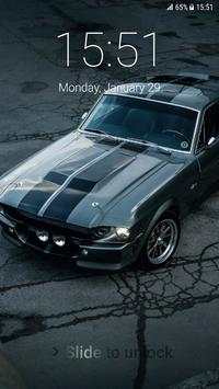 Supercars Pattern Lock Screen screenshot 1