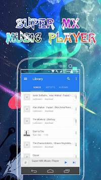 Super MX Music Player 4 تصوير الشاشة