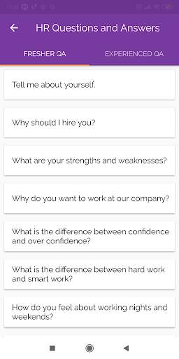 HR Interview Questions and Answers screenshot 5