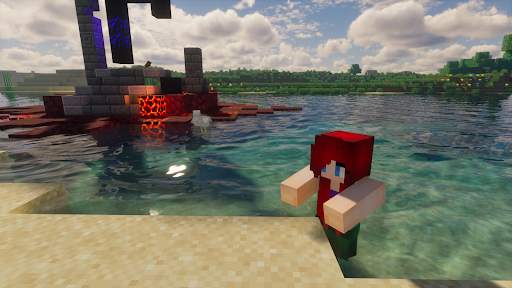 Mermaid mod for Minecraft screenshot 1