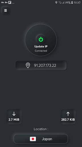 Japan VPN - A Fast, Unlimited, Free VPN Proxy screenshot 1