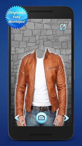 Chaqueta hombre Foto Montaje screenshot 7