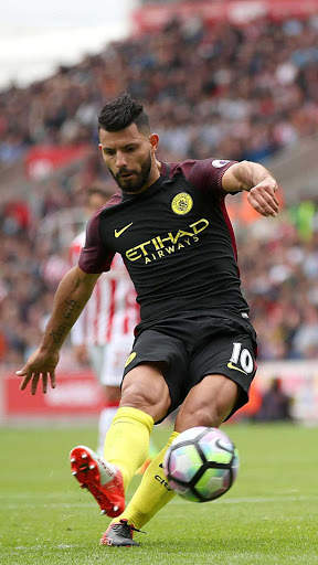 Sergio Aguero 4K Wallpaper screenshot 3