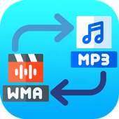 WMA to mp3 converter free - Mp3 to WMA converter logo