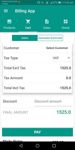 Billing App screenshot 2