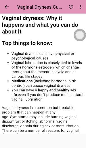 Vagina Care 7 تصوير الشاشة