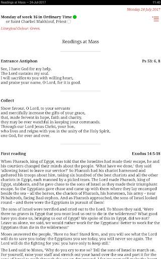 Catholic Calendar: Universalis screenshot 12