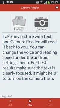 Camera Reader Free screenshot 1