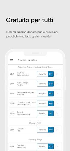 Pronostici Calcio Vincenti screenshot 1