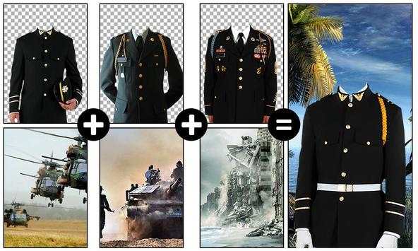 Man Army Suit Photo Editor screenshot 3