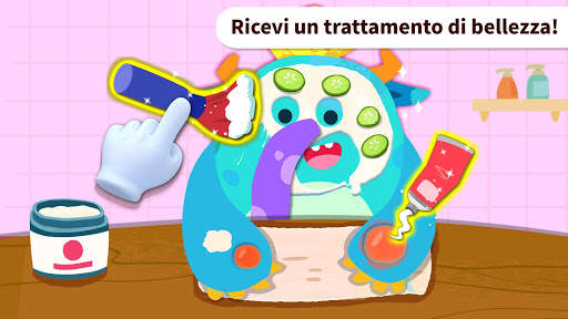 Baby Panda - Salone di bellezza per mostri screenshot 4